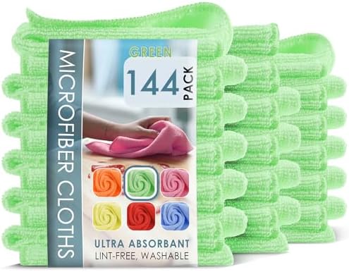Hearth & Harbor Microfiber Cleaning Cloth, Microfiber Towels by HearthHarbor