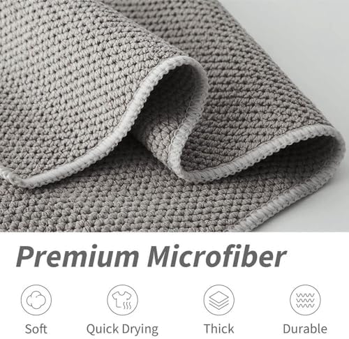 Barista Microfiber Towels 6-Pack, Coffee Cloths 12"x12" - Image 2