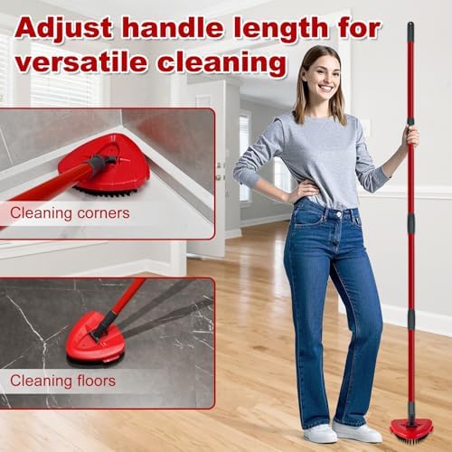 DLAIMI Mop Handle Replacement for Ocedar, 4 Section 30" to 58" Extendable - Image 6