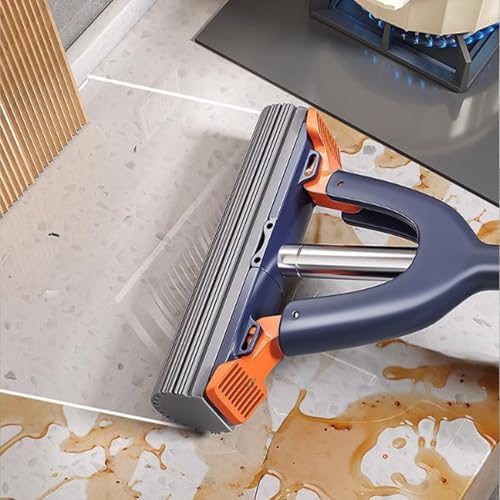 Sponge Mop - Self Squeeze Mop | Self-Squeeze Sponge Mops Floor Cleaning Tool - Image 3