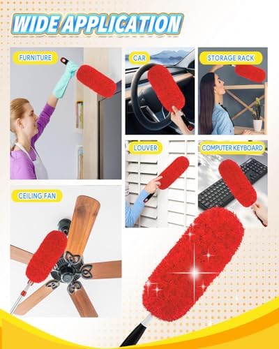 KEEPOW 2Pc Microfiber Duster Refills Compatible - Image 5
