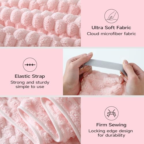 REDKISS 5 Pack Extra Large Hair Towels - Image 6