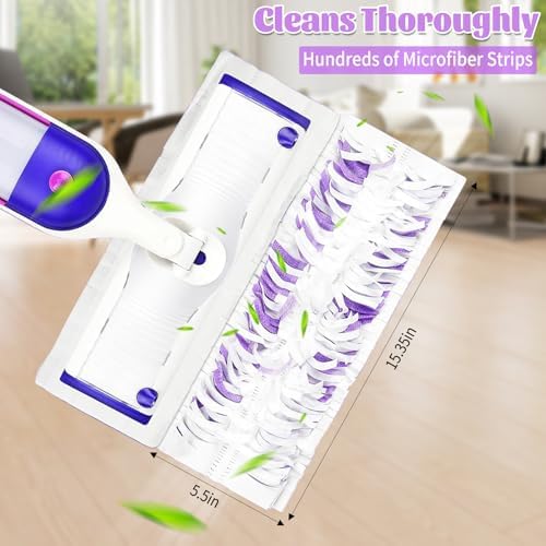 80 Pack Disposable Mop Pads Compatible - Image 2