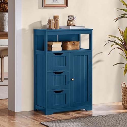 Yaheetech Small Bathroom Storage Cabinet - Image 4