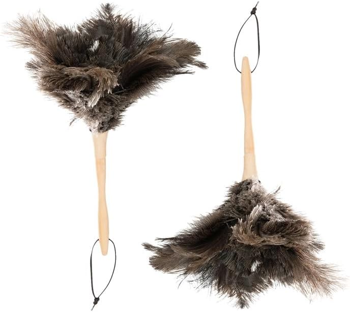 Superio Ostrich Feather Duster Fluffy Dust Remover, by Superio