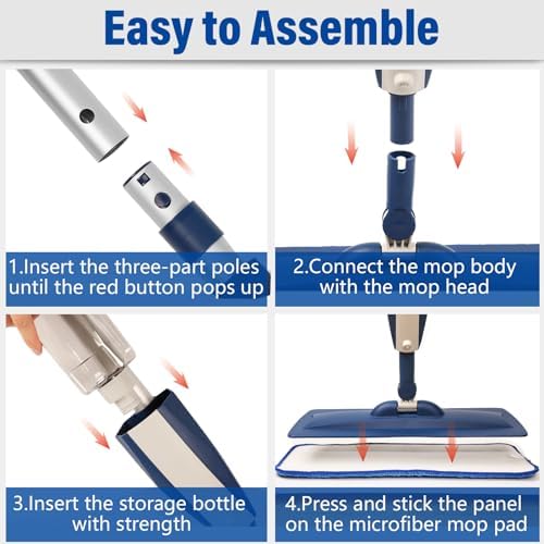 Microfiber Hardwood Floor Spray Mop - Image 3