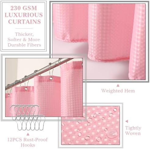 Pink Bathroom Accessories Set - Image 6