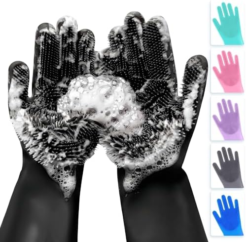 ALPENKOK Silicone Dishwashing Gloves by ALPENKOK