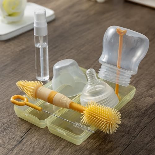 Small Silicone Baby Bottle Brush - Image 3