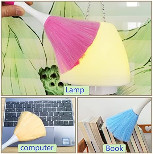 4 Pack Small Feather Duster, Washable Microfiber Duster, Suitable - Image 5