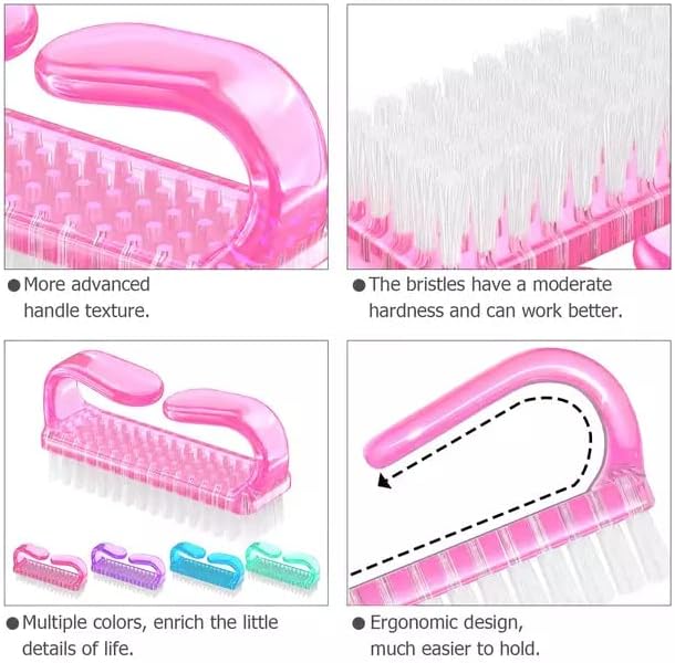 4 Pcs Nail Brush for daily Use - Image 2