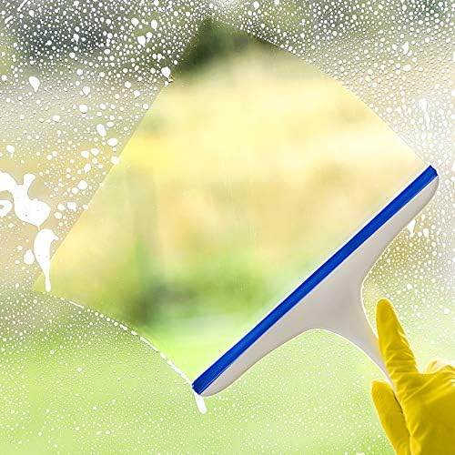 2 Pcs Shower Squeegee for Shower Glass Doors, Small Squeegee, Glass Wiper - Image 6