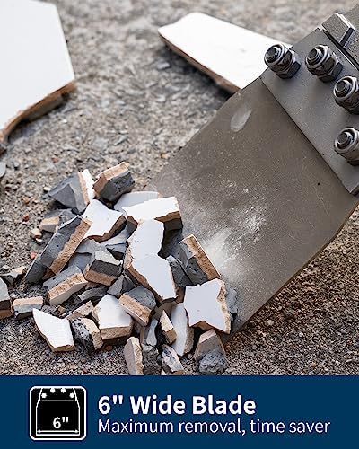 Firecore 6 Inch by 25 Inch SDS Max Floor Scraper Set - Image 4