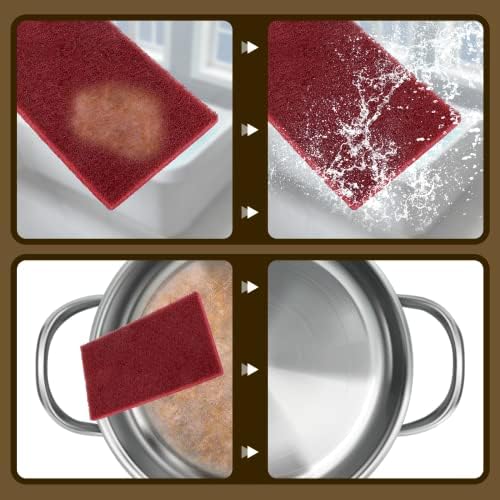 4 Pcs 4.7x7.9 Inch 7447 Fine Scuff Pads - Image 5