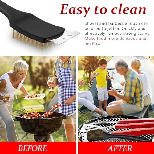 Chengu 2 Pcs 12 Inch BBQ Grill Brush - Image 7