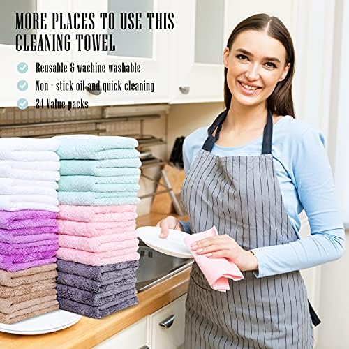 24 Pack Kitchen Dishcloths - Image 7