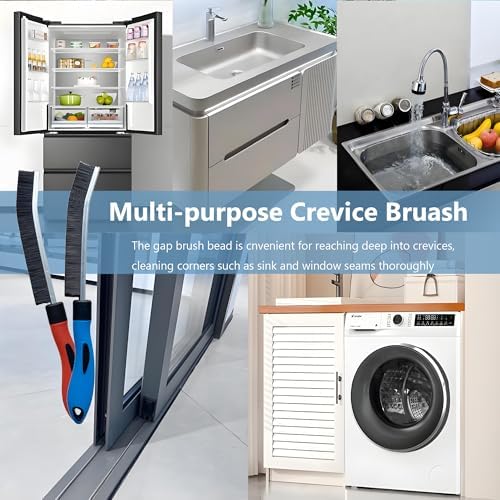 Crevice Cleaning Brush，Hard-Bristled Brush，Multifunctional Gap Brushes Tool - Image 5