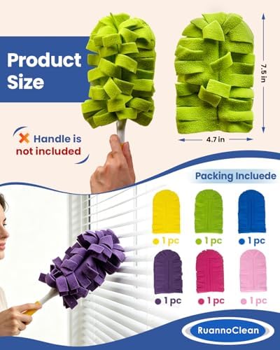 6 PCS Reusable Duster Refills Compatible - Image 4