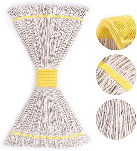 Matthew Cleaning 3Pcs 5'' Headband White&Orange&Green 24Oz Commercial String - Image 7