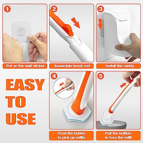 JEHONN Disposable Toilet Bowl Cleaner Wand - Image 5