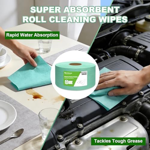 Heavy Duty Cloths, Extra Absorbent Towels Jumbo Roll - Image 3