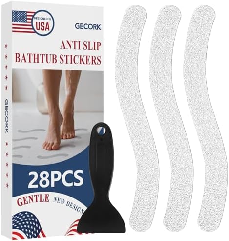 Gecork 28PCS Anti-Slip Shower Stickers by Gecork
