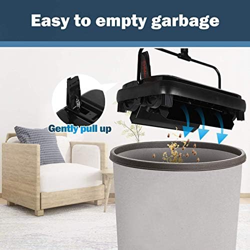 Eyliden Carpet Sweeper, Mini Size, Manual Sweeping - Image 4