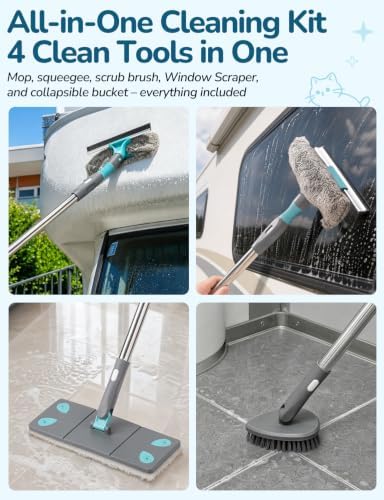 Collapsible Mop and Bucket Set - Image 6