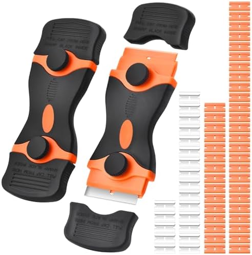 2 Pack Razor Blade Scraper Tool, 2-in-1 Razor Scraper by Unknown