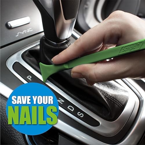 Scrigit Scraper Wide Blade No-Scratch Plastic Scraper Tool, 6 Pack - Image 5