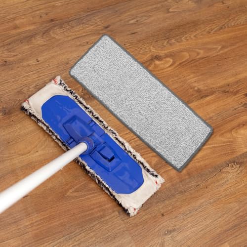 4 Pack Microfiber Mop Replacement Pads Washable Flat Mop Pads Refills - Image 6