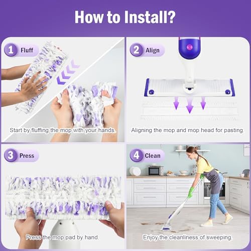 40 Pack Refill Pads for Power Mop™ Multi-Surface & PowerMop™ Wood Mop - Image 7