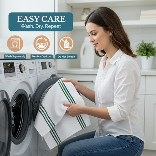Casa Platino Kitchen Towel Set 8 Pc - Image 3