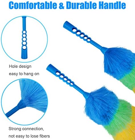 3 Pack Upgrade 19” Rainbow Static Feather Duster - Image 4