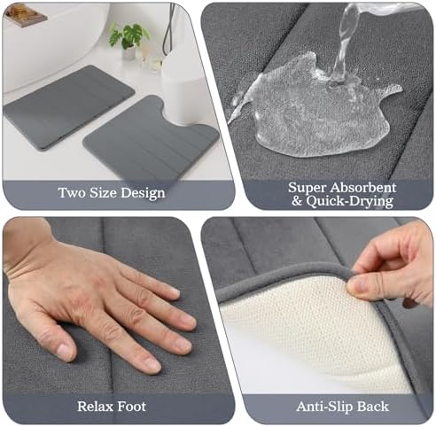 Grey Bathroom Accessories Set - Image 6