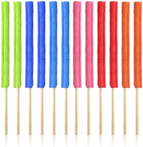 12Pcs Microfiber Duster Detail Duster Sticks, Mini Blind Cleaner Dusters by Unknown