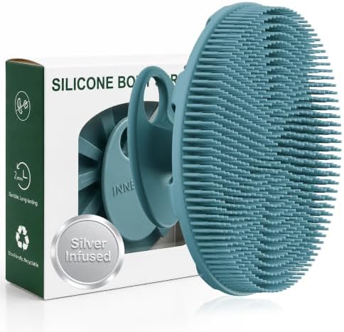 INNERNEED Food-Grade Soft Silicone Body Scrubber Brush by INNERNEED