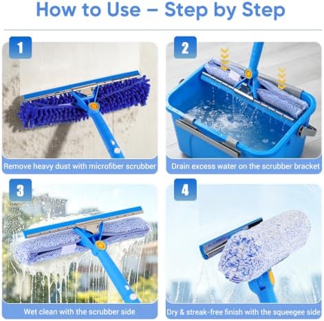 Window Cleaning Kit with Bucket - Image 6