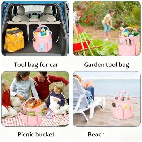 Cleaning Caddy for Cleaning Supplies, 17L Cleaning Supply Caddy - Image 6