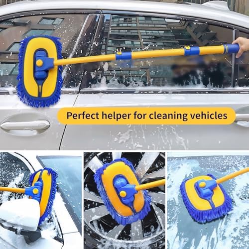 15°Curved Car Wash Mop, Car Wash Brush - Image 3