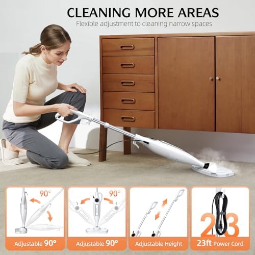 10-in-1 Steam Mop, Powerful Handheld Steam Cleaner - Image 4