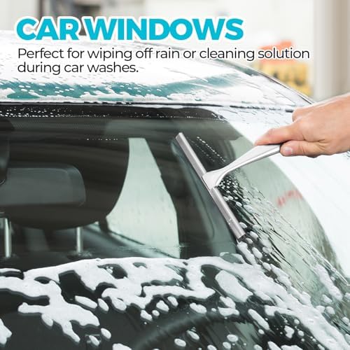 ALFLOD Shower Squeegee for Glass Doors, Tile Walls, Mirrors and Windshields - Image 5