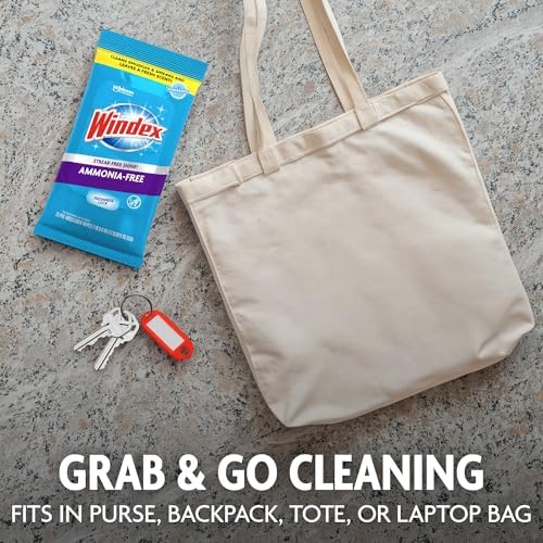 Windex Ammonia Free Glass and Window Cleaning Wipes - Image 6
