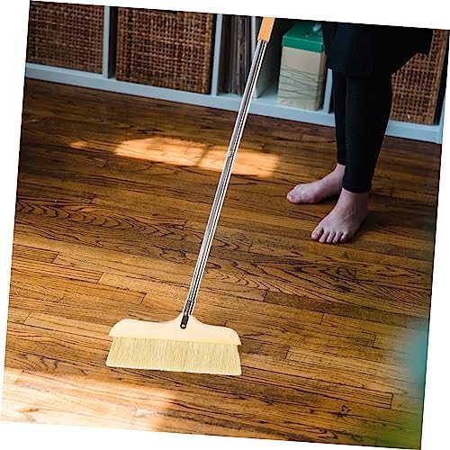 Wooden House Broom Static Soft Bristle Broom Metal Handle - Image 4
