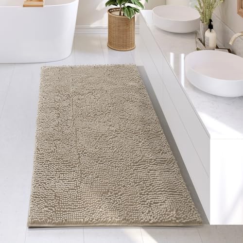 Hearth & Harbor Bathroom Rugs, Chenille Bath Mat by HearthHarbor