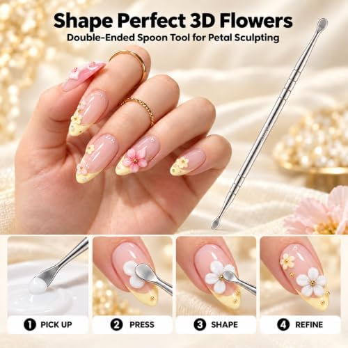 Beetles 3D Gel Nail Art - Image 3