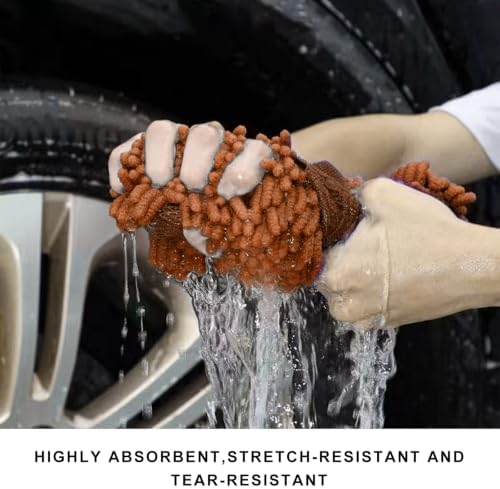 Microfiber Car Wash Sponge, Scratch-Free Vehicle Washing Mitt - Image 5