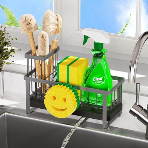Sponge Holder for Kitchen Sink, Sink Caddy - Image 5