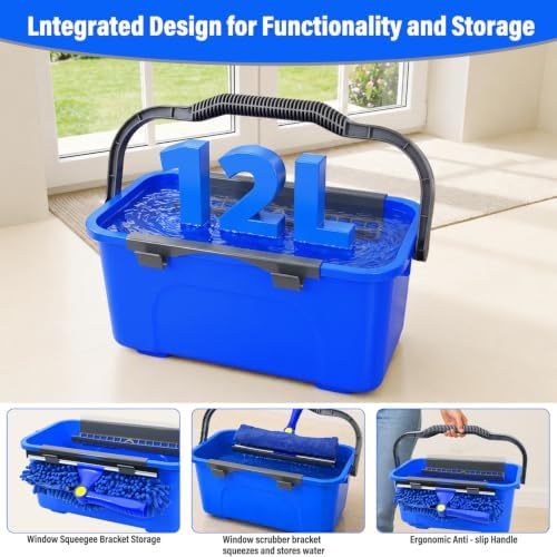 Wontolf 13pcs Window Cleaning Kit - Image 6
