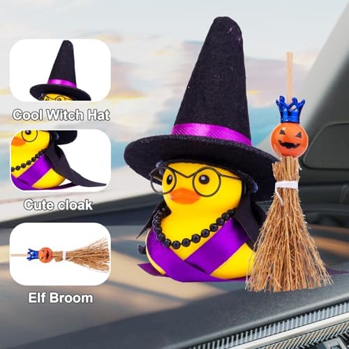 Halloween Duck Car Ornament, Rubber Duck Car Dashboard Decor - Image 3